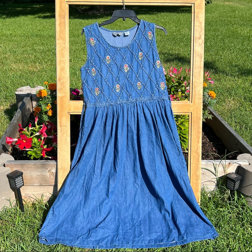 Denim Maxi Dress